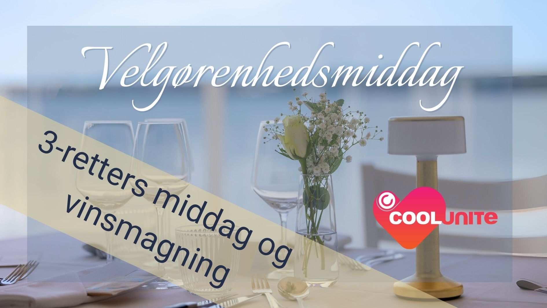 Velgørenhedsmiddag CoolUnite SuperDysten HørbyFærgekro indsamling